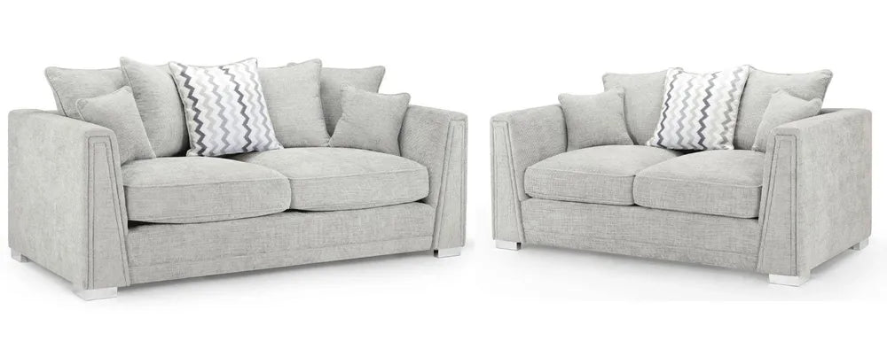 Cony Grey 3+2 Sofa Set