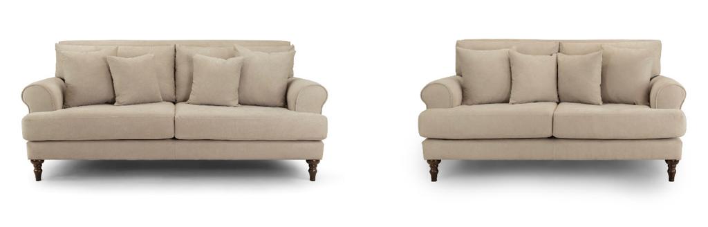 Summer 3+2 Sofa Set in Elegant Beige