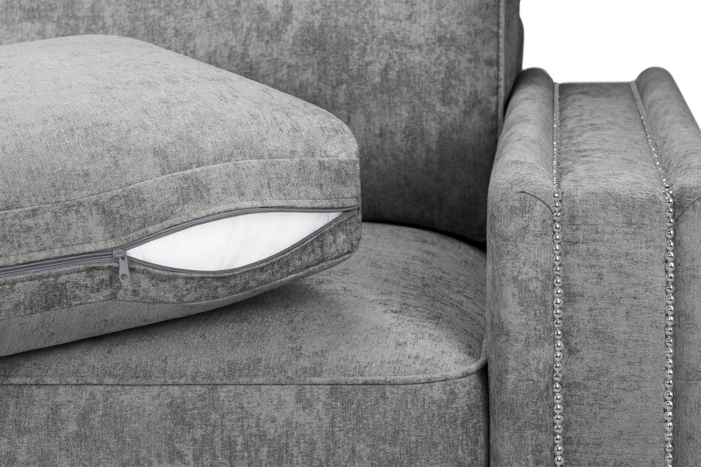 Bentley 3+2 sofa set FULLBACK CharcoaL
