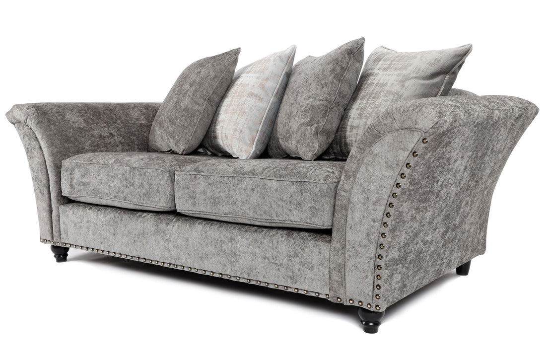 Cambridge 3+2 Sofa Set Scatterback Alaska Platinum