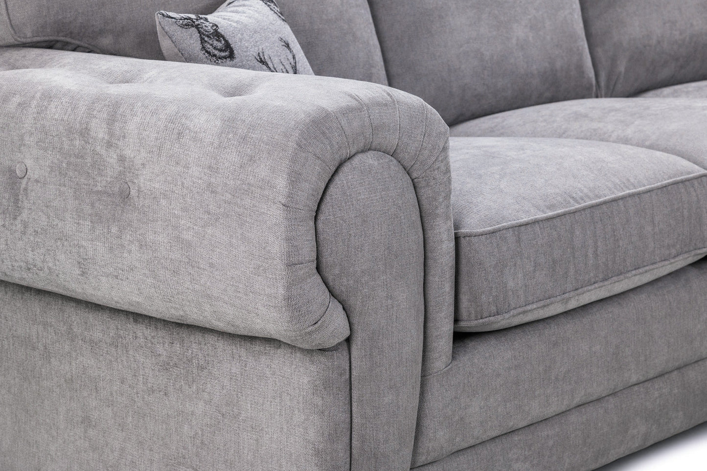 Verona Fullback 3+2 Sofa Set Grey
