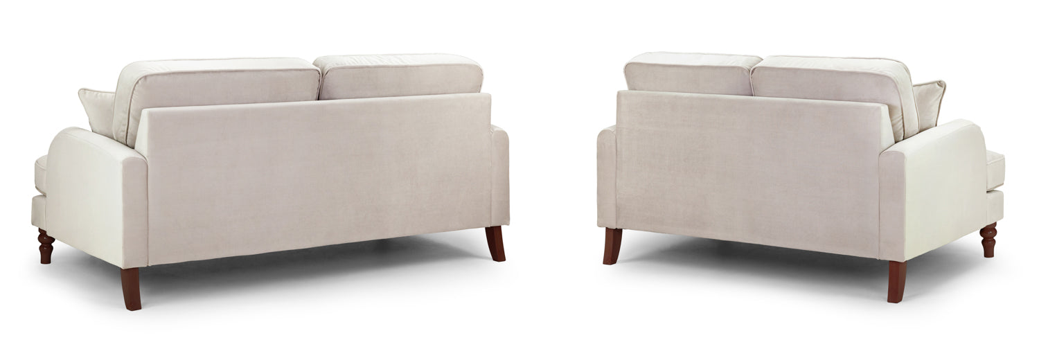 Rupert 3+2 Sofa Set in Plush Beige