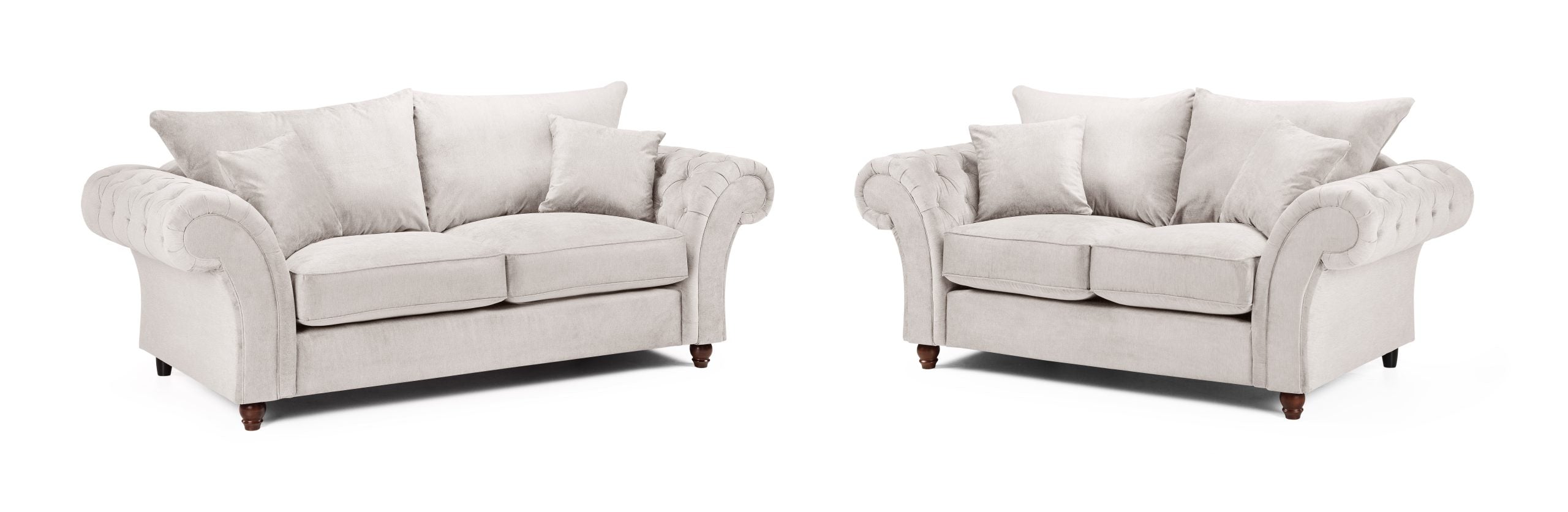 Windsor Fullback Sofa Stone 3+2 Set